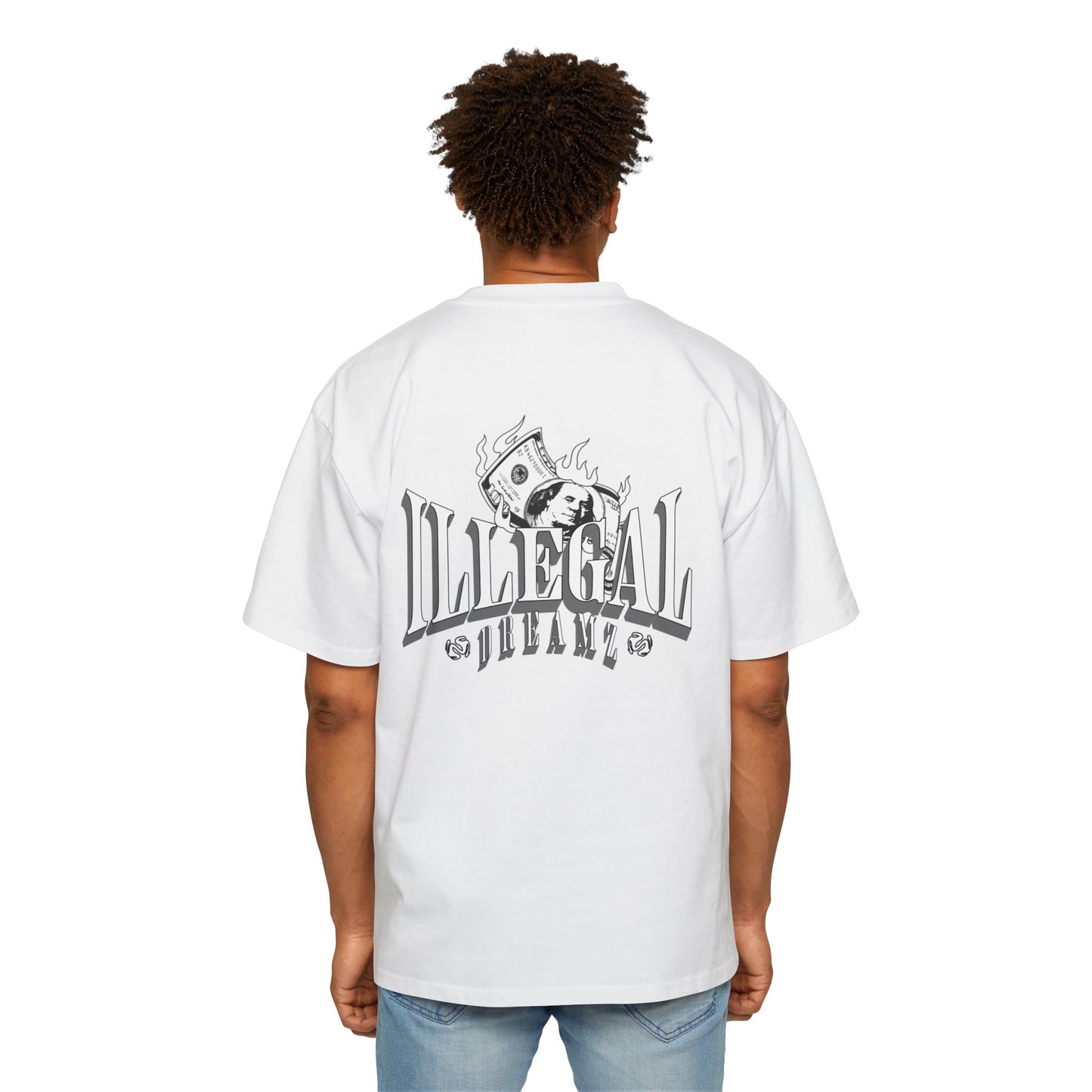 Illegal Dreamz Men's Heavy Oversized Tee