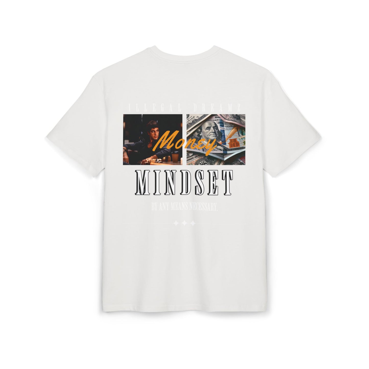 Illegal Dreamz Money Mindset - Men's Oversized Tee