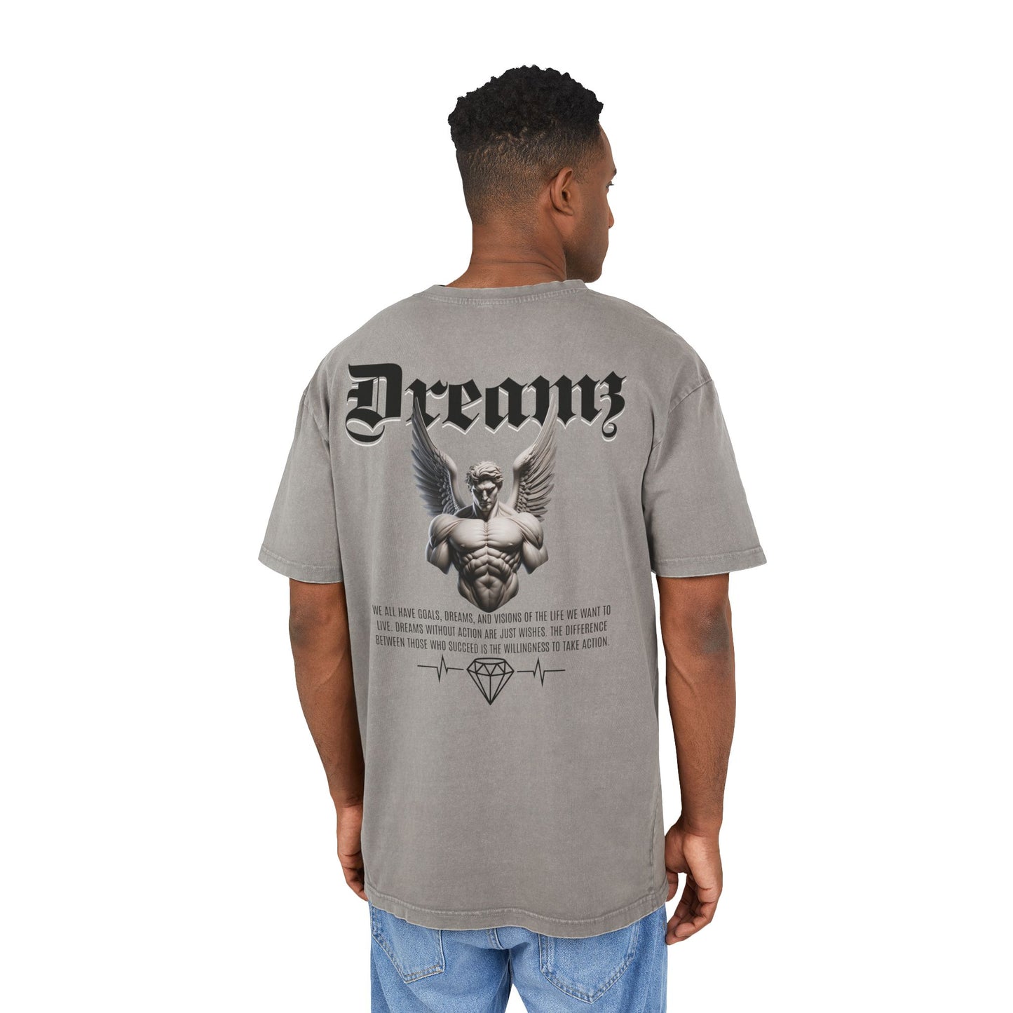DREAMZ - Gym Fit and Motivation, Acid Washed Tee