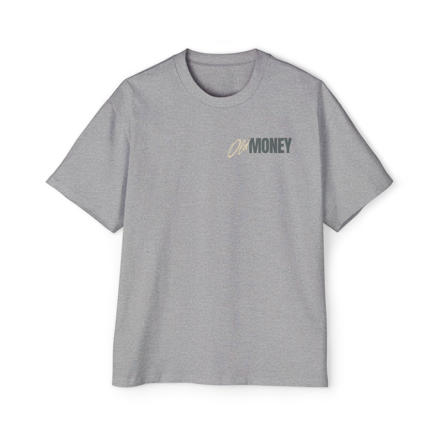 Old Money Men's Heavy Oversized Tee