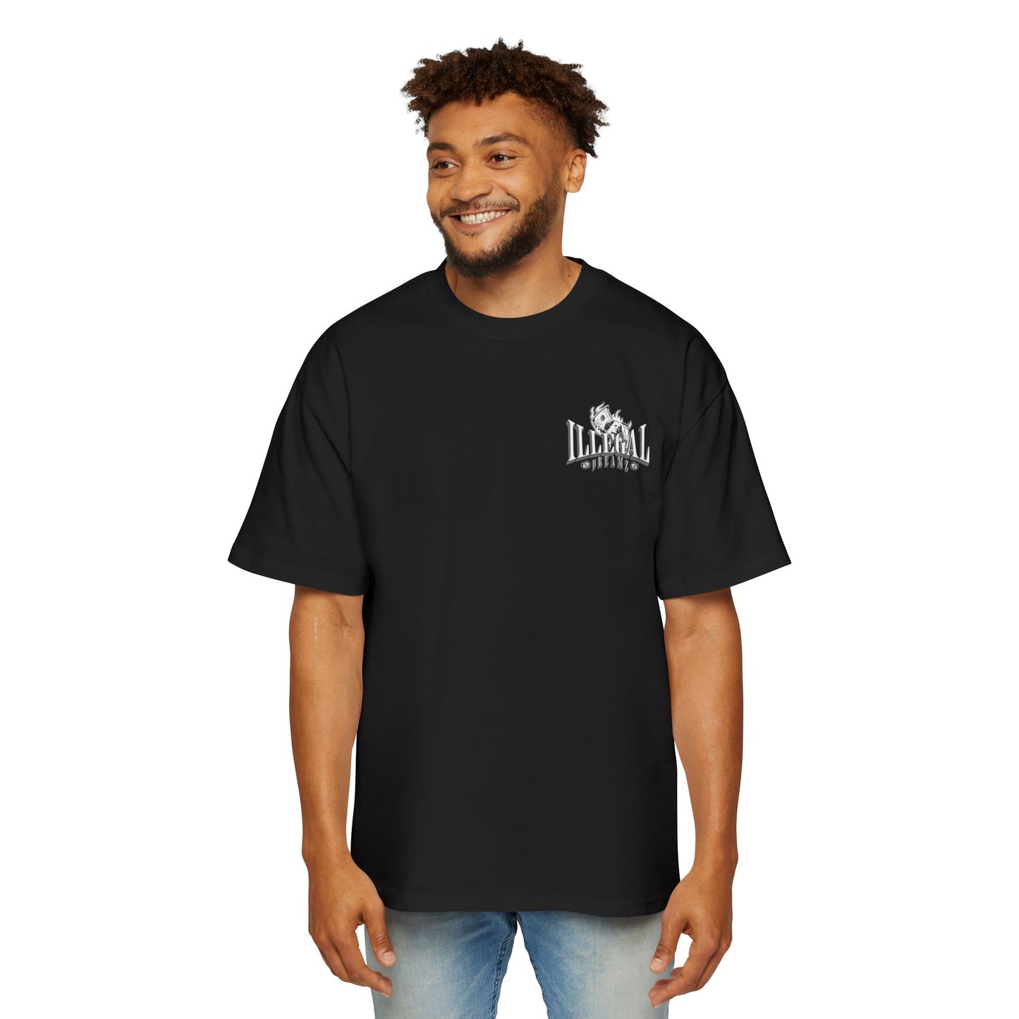 Illegal Dreamz Men's Heavy Oversized Tee