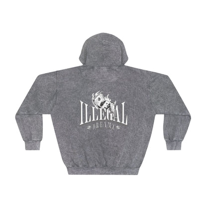 Unisex Mineral Wash Hoodie