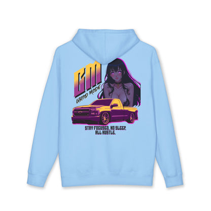 Grit Mode Unisex Hooded Sweatshirt - Stay Focused, No Distractions