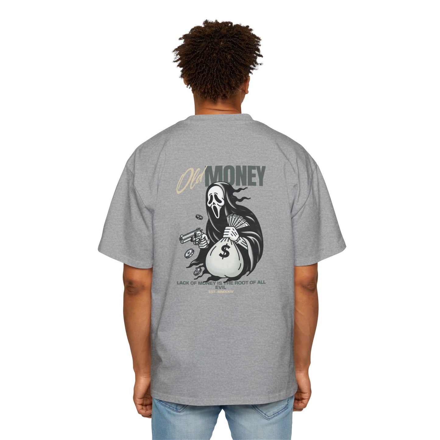 Old Money Men's Heavy Oversized Tee