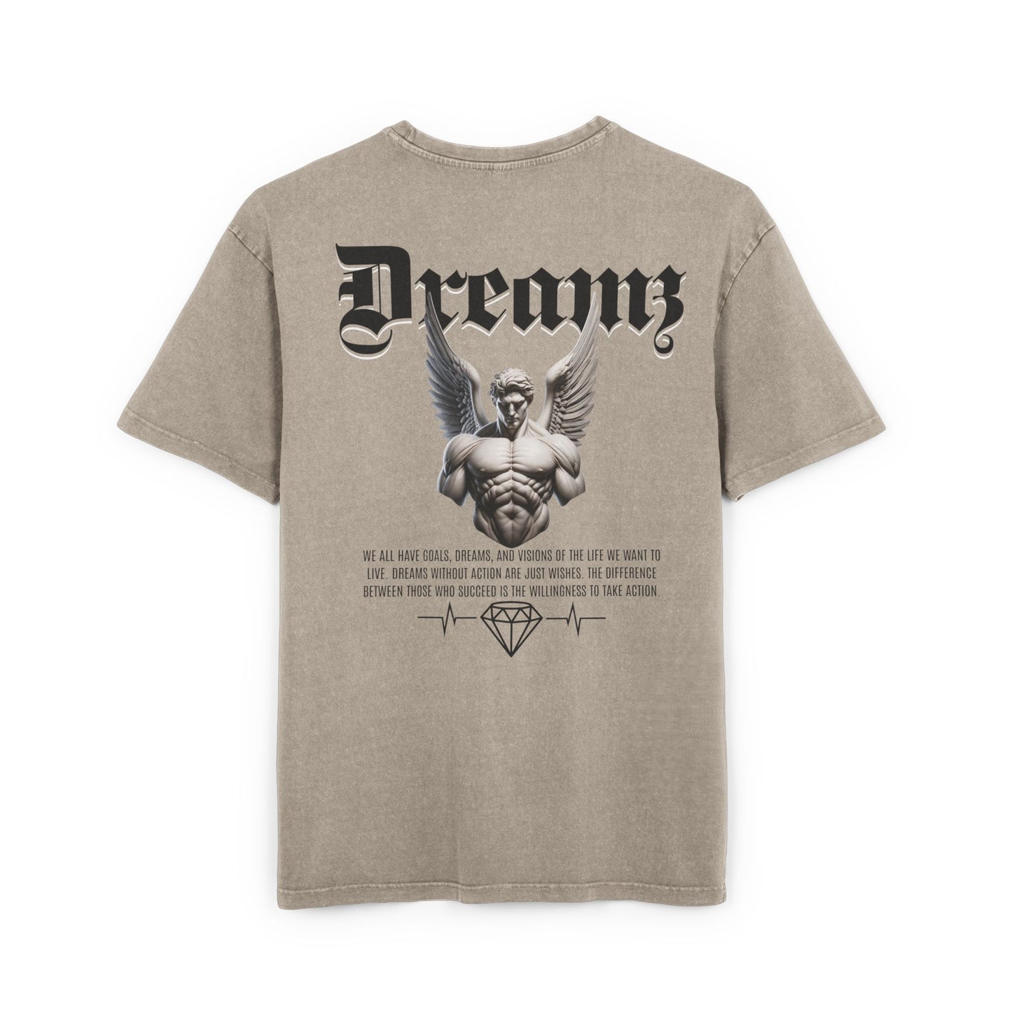 DREAMZ - Gym Fit and Motivation, Acid Washed Tee