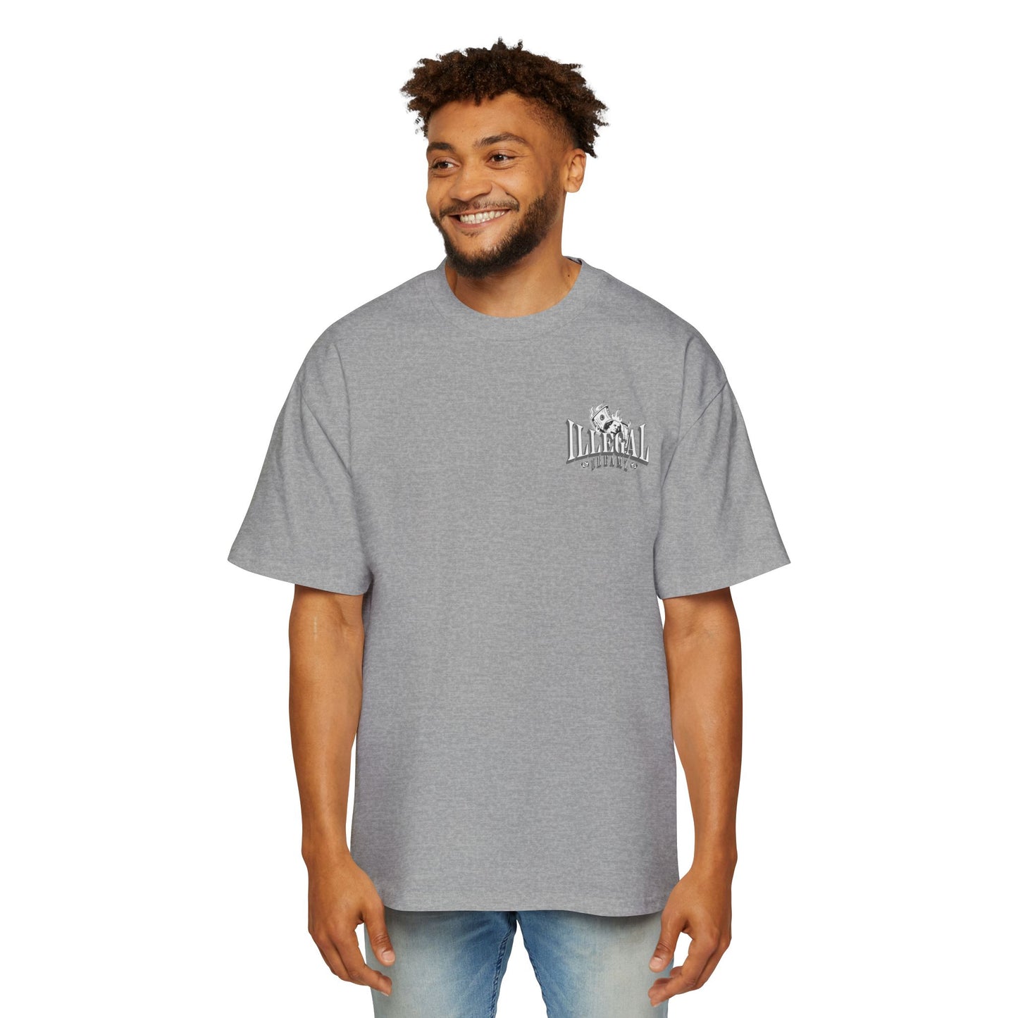 Illegal Dreamz Men's Heavy Oversized Tee