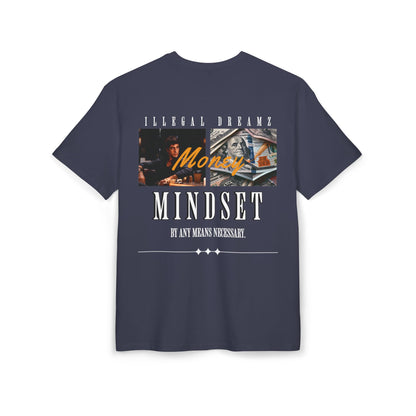 Illegal Dreamz Money Mindset - Men's Oversized Tee