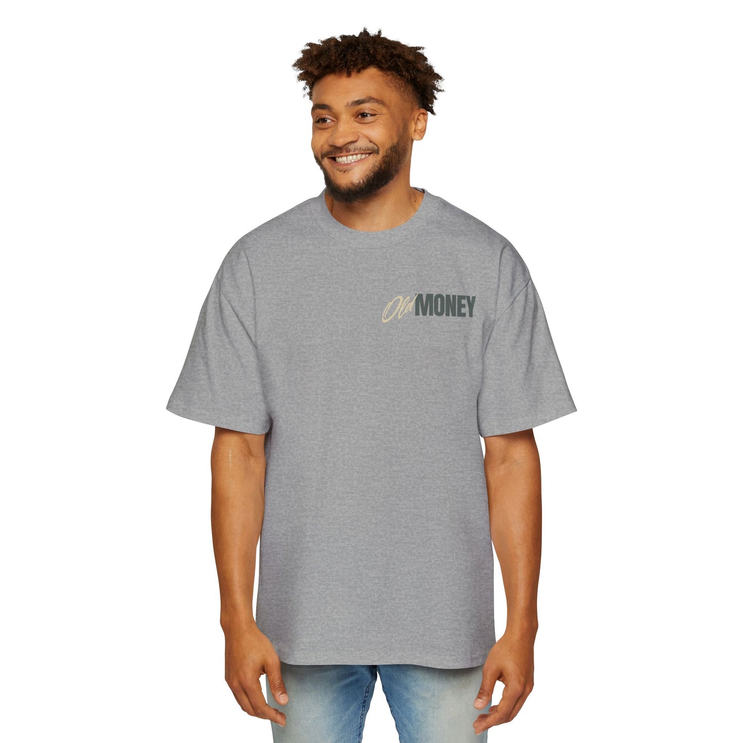 Old Money Men's Heavy Oversized Tee