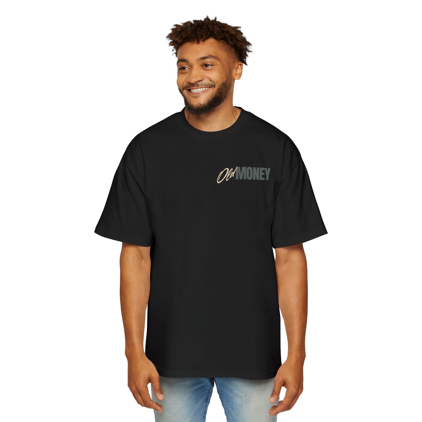 Old Money Men's Heavy Oversized Tee