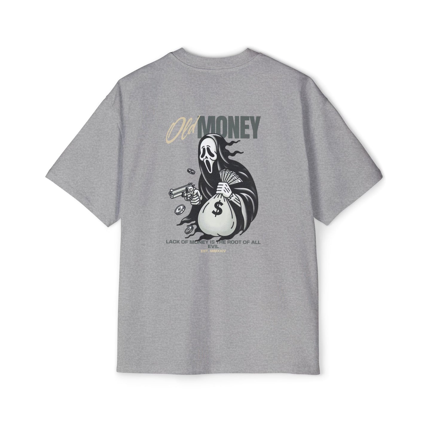 Old Money Men's Heavy Oversized Tee