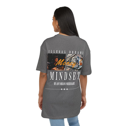 Illegal Dreamz Money Mindset - Men's Oversized Tee