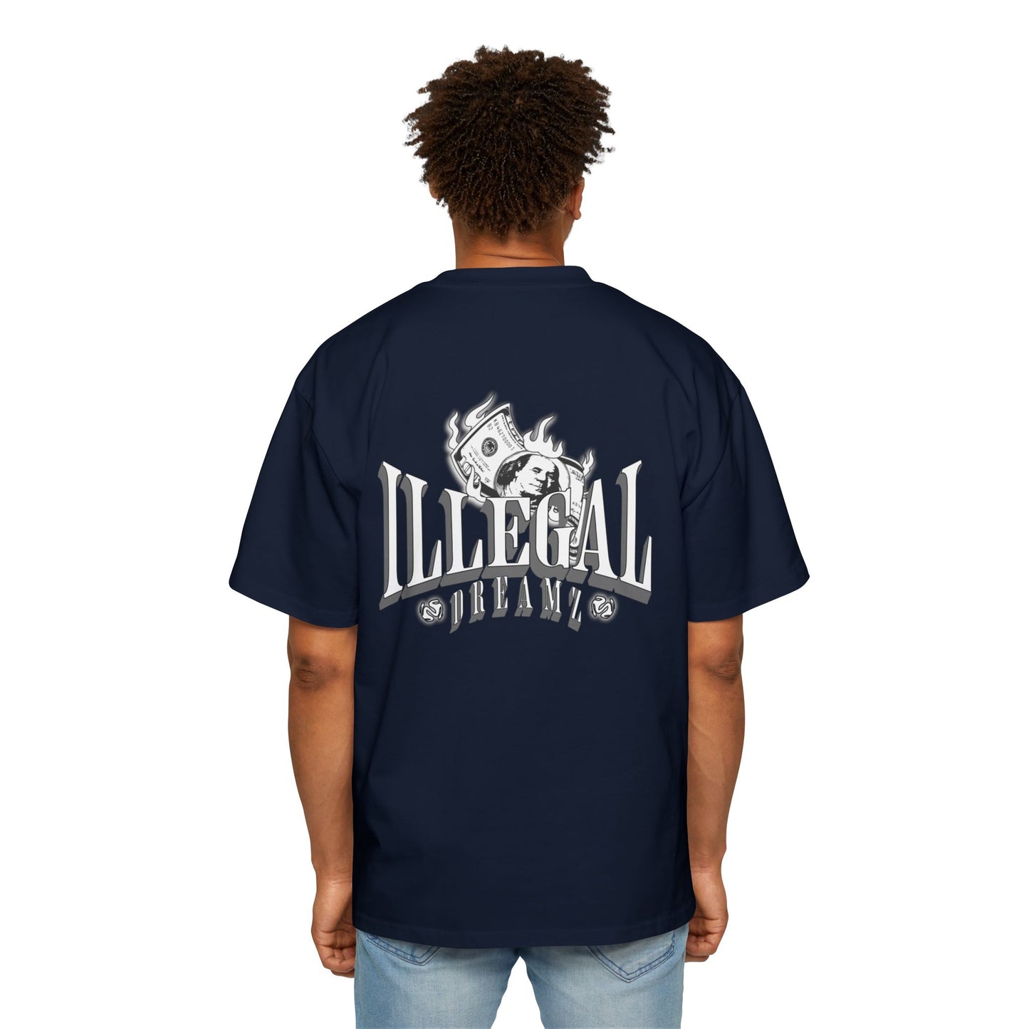 Illegal Dreamz Men's Heavy Oversized Tee