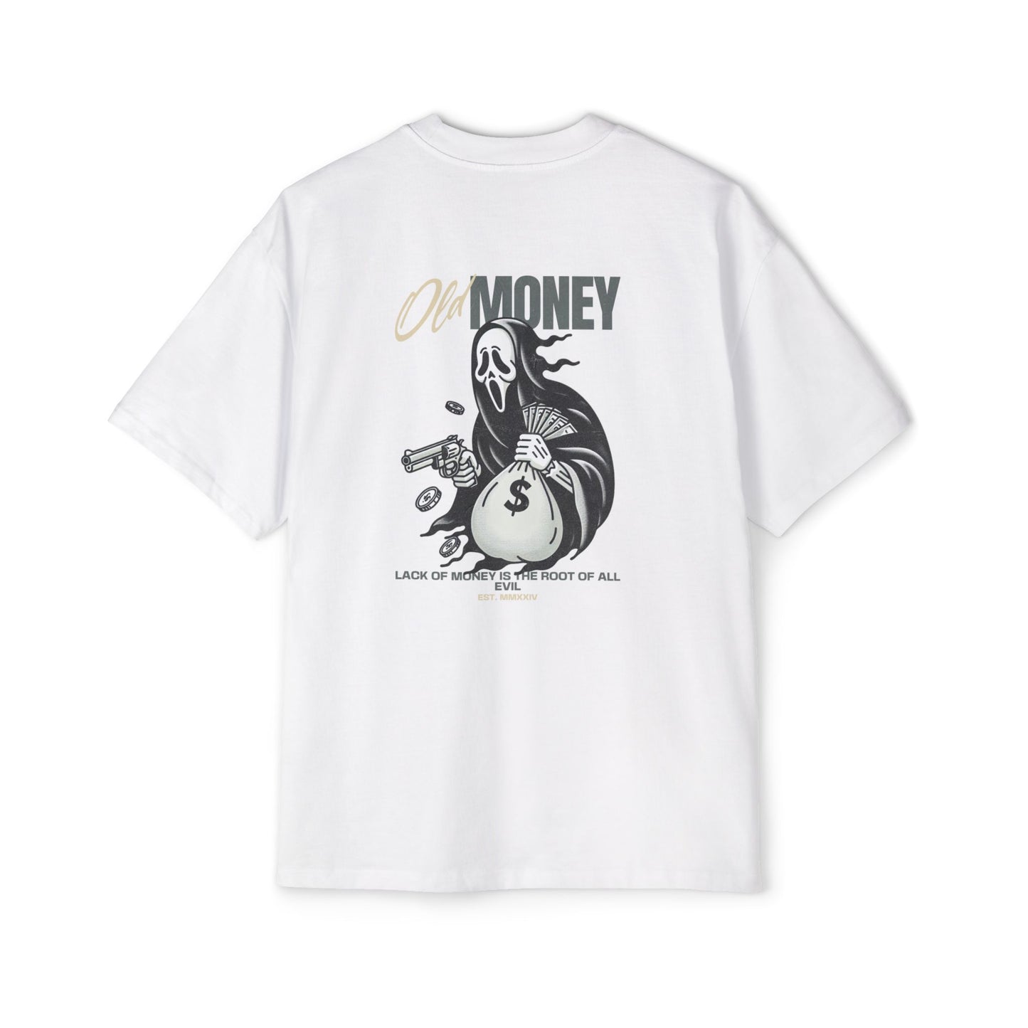 Old Money Men's Heavy Oversized Tee