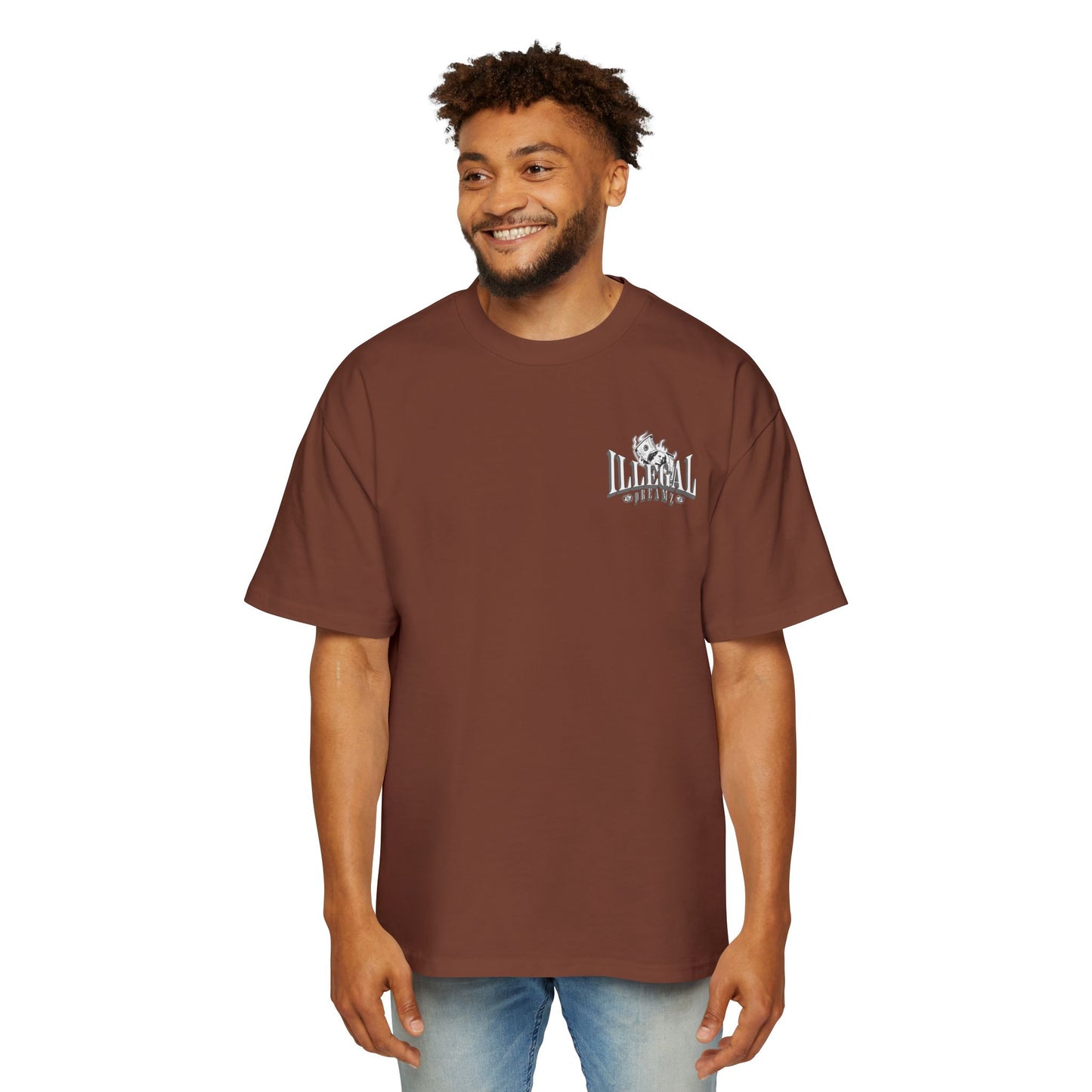 Illegal Dreamz Men's Heavy Oversized Tee