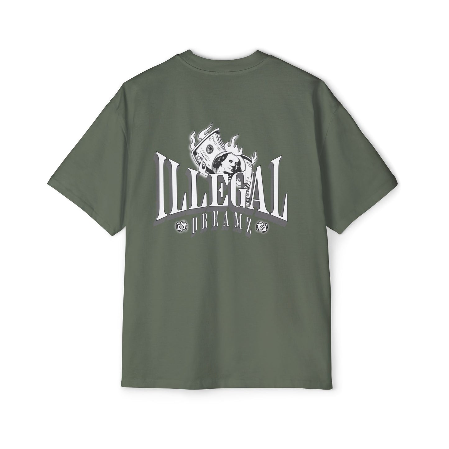 Illegal Dreamz Men's Heavy Oversized Tee